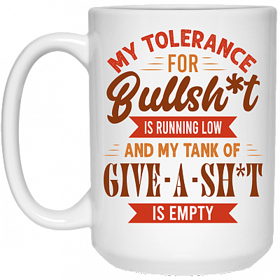 15 oz. White Mug