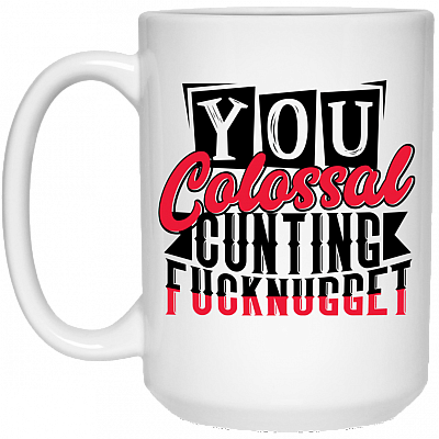15 oz. White Mug