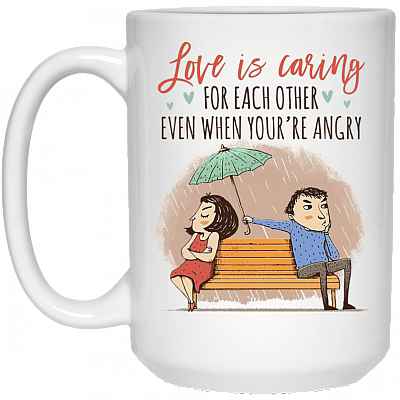 15 oz. White Mug