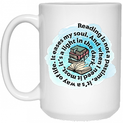15 oz. White Mug