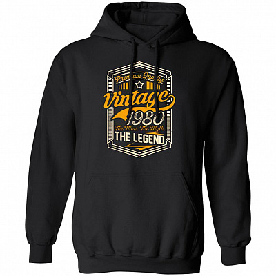 Vintage 1980 The Man The Myth The Legend T-Shirt - 198x T-Shirt - Hoodie - Sweatshirt