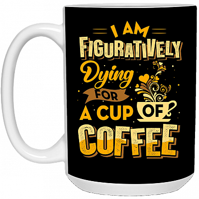 15 oz. White Mug