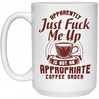 15 oz. White Mug