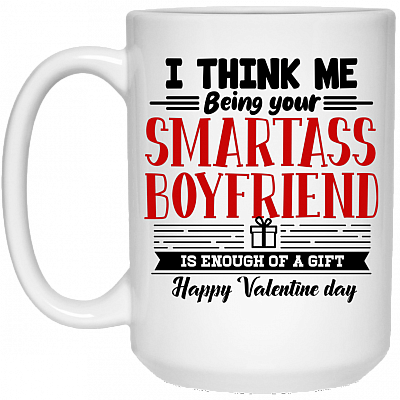 15 oz. White Mug