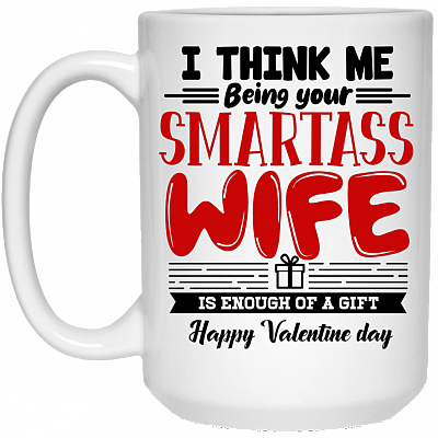 15 oz. White Mug