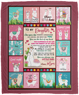 To My Daughter Once Upon A Time Blanket - To My Daughter Blanket