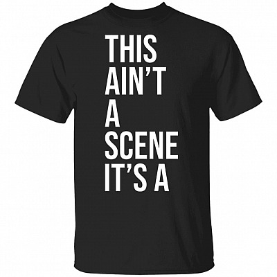 It's Ain't A Scene It's A Gah Deh Arh Reh Fall Out God Damn Arms Race Boy Front and Back T-Shirt