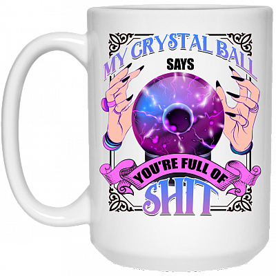 15 oz. White Mug