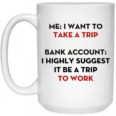 15 oz. White Mug