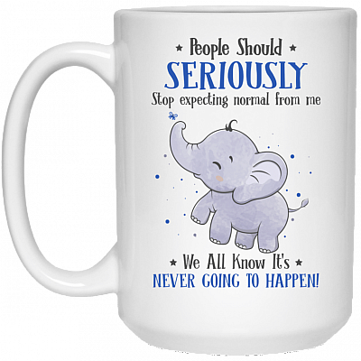 15 oz. White Mug