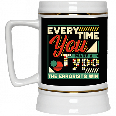 22 oz. Beer Stein