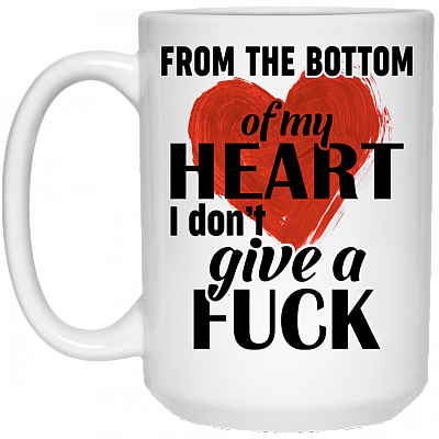 15 oz. White Mug