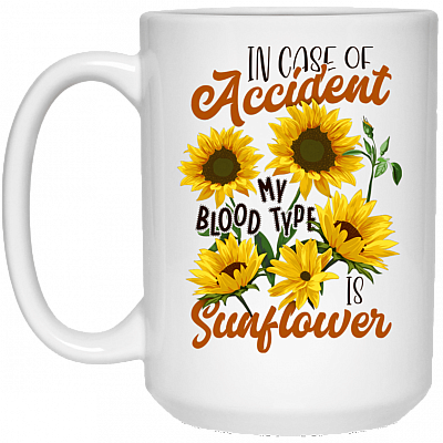 15 oz. White Mug
