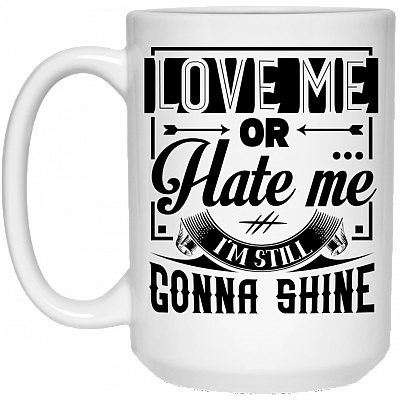 15 oz. White Mug