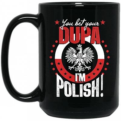 15 oz. Black Mug