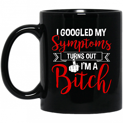 11 oz. Black Mug