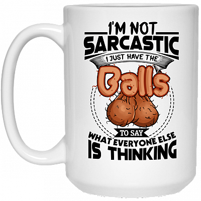 15 oz. White Mug