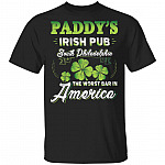 CubeBik Paddy's Irish Pub South Philadelphia Worst Bar in America T-Shirt