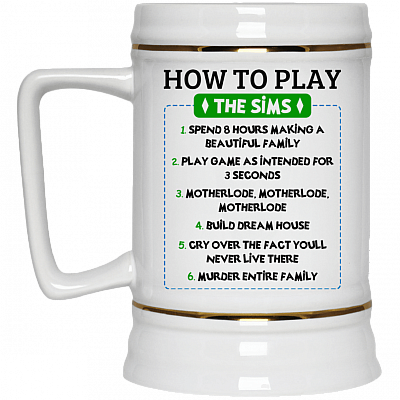 22 oz. Beer Stein