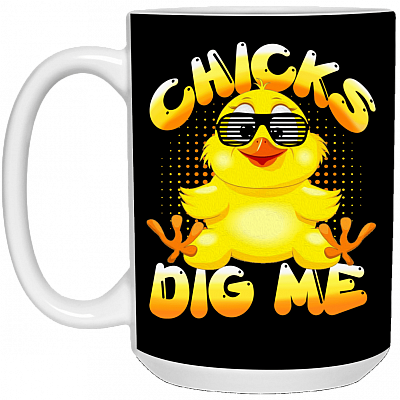 15 oz. White Mug