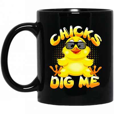 11 oz. Black Mug