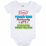 CubeBik Can't Touch This Seriously It's Coronavirus Season Baby Onesie - Infant Bodysuit