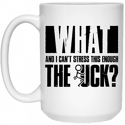 15 oz. White Mug