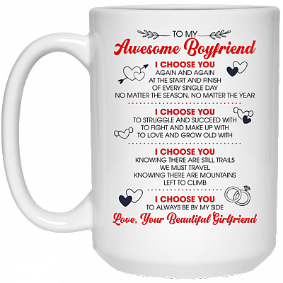 15 oz. White Mug