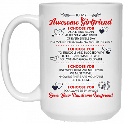 15 oz. White Mug