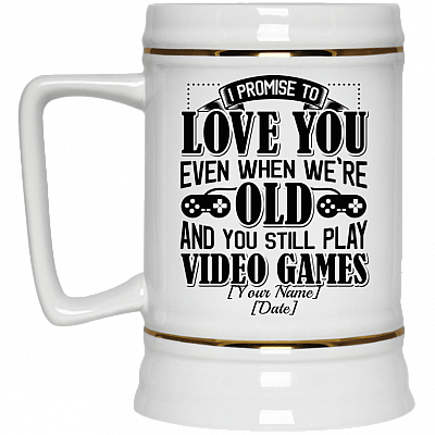 22 oz. Beer Stein