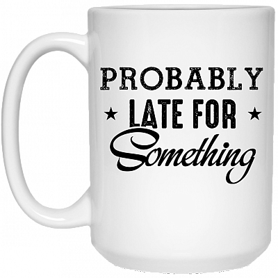 15 oz. White Mug