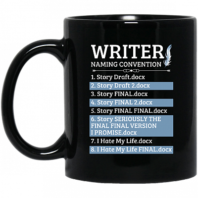 11 oz. Black Mug