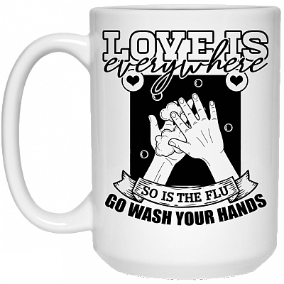 15 oz. White Mug