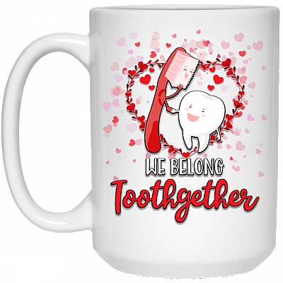15 oz. White Mug