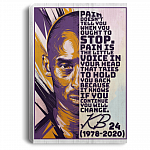 Pain Doesnt Tell You When You Ought To Stop Framed Canvas - Unframed Poster