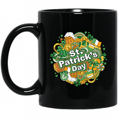 11 oz. Black Mug