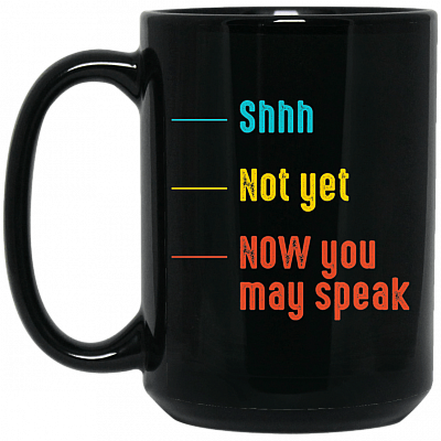 15 oz. Black Mug