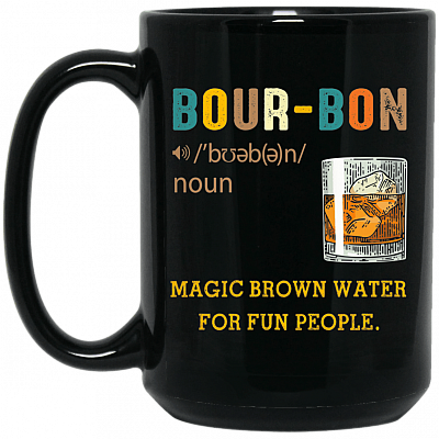 15 oz. Black Mug