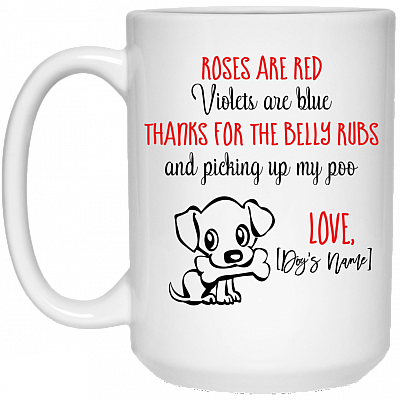 15 oz. White Mug