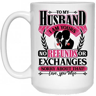 15 oz. White Mug