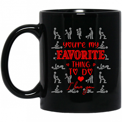 11 oz. Black Mug