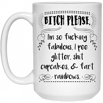 15 oz. White Mug
