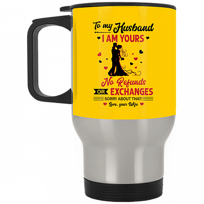 14 oz. Silver Travel Mug