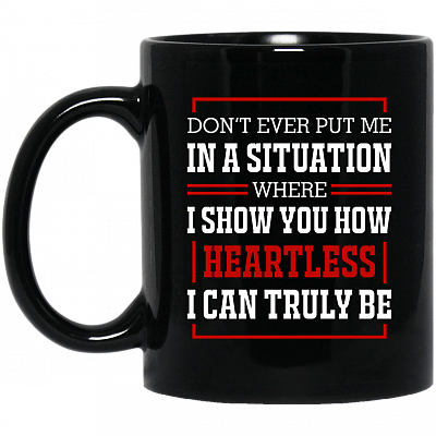 11 oz. Black Mug