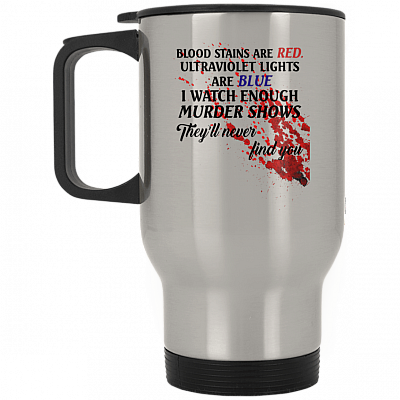 14 oz. Silver Travel Mug