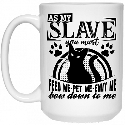 15 oz. White Mug