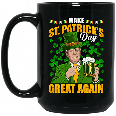 15 oz. Black Mug