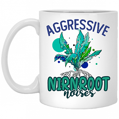 Aggressive Nirnroot Noises Ceramic Coffee Mug - Beer Stein - Water Bottle - Color Changing Mug