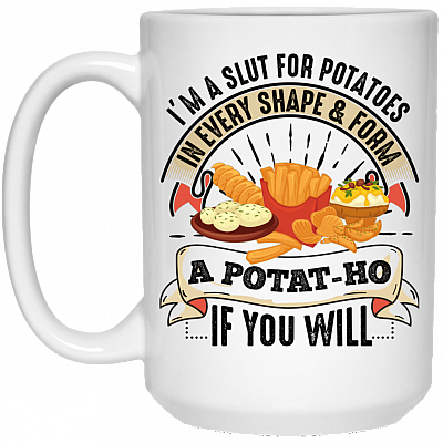 15 oz. White Mug