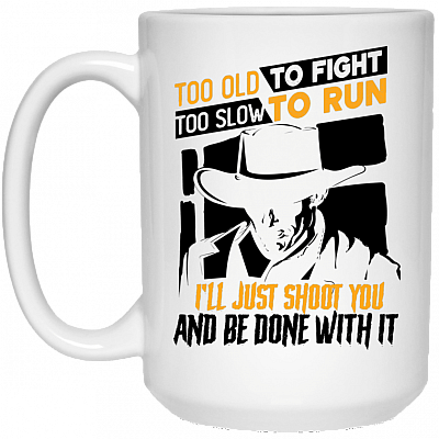 15 oz. White Mug